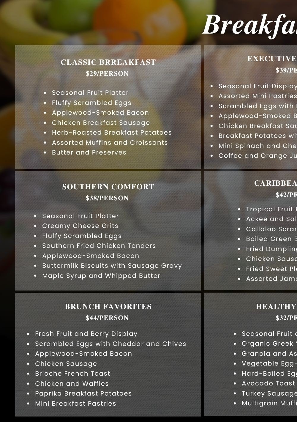 WEBSITE 2026 - Breakfast Menu