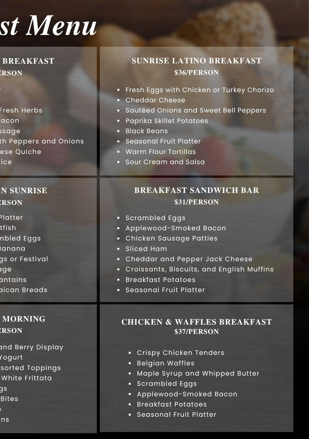 WEBSITE 2026 - Breakfast Menu